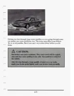 Предварительный просмотр 199 страницы Cadillac 1995 Fleetwood Owners Literature