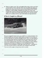 Предварительный просмотр 209 страницы Cadillac 1995 Fleetwood Owners Literature