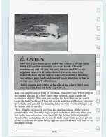 Предварительный просмотр 210 страницы Cadillac 1995 Fleetwood Owners Literature