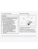 Предварительный просмотр 73 страницы Cadillac 1995 Fleetwood Owner'S Manual