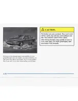 Предварительный просмотр 163 страницы Cadillac 1995 Fleetwood Owner'S Manual