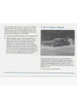 Предварительный просмотр 172 страницы Cadillac 1995 Fleetwood Owner'S Manual