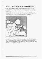 Preview for 48 page of Cadillac 1995 Sedan De Ville Owner'S Manual