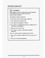 Preview for 107 page of Cadillac 1995 Sedan De Ville Owner'S Manual