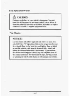 Preview for 316 page of Cadillac 1995 Sedan De Ville Owner'S Manual