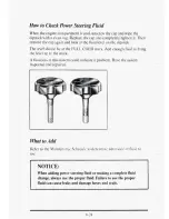 Предварительный просмотр 293 страницы Cadillac 1995 sedan deville Owner'S Manual