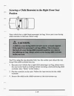 Предварительный просмотр 64 страницы Cadillac 1995 Seville Owner'S Manual