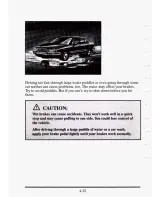 Предварительный просмотр 213 страницы Cadillac 1995 Seville Owner'S Manual