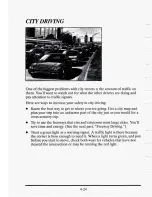 Предварительный просмотр 215 страницы Cadillac 1995 Seville Owner'S Manual