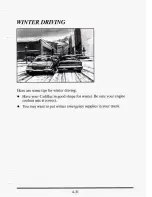 Предварительный просмотр 222 страницы Cadillac 1995 Seville Owner'S Manual