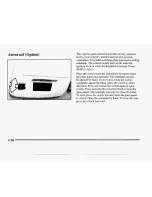 Preview for 115 page of Cadillac 1996 Seville Owner'S Manual