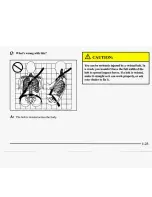 Предварительный просмотр 32 страницы Cadillac 1997 Catera Owner'S Manual