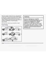 Предварительный просмотр 217 страницы Cadillac 1997 Catera Owner'S Manual