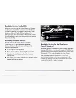 Предварительный просмотр 316 страницы Cadillac 1997 Catera Owner'S Manual