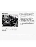 Preview for 198 page of Cadillac 1998 Catera Owner'S Manual