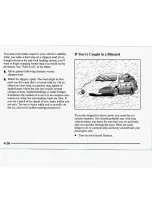 Предварительный просмотр 205 страницы Cadillac 1998 Catera Owner'S Manual