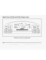 Предварительный просмотр 135 страницы Cadillac 1998 DeVille Owner'S Manual