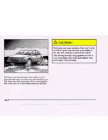 Предварительный просмотр 229 страницы Cadillac 1998 DeVille Owner'S Manual