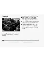 Предварительный просмотр 231 страницы Cadillac 1998 DeVille Owner'S Manual