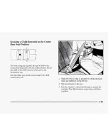 Preview for 61 page of Cadillac 1998 Eldorado Owner'S Manual