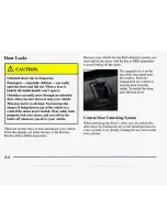 Preview for 65 page of Cadillac 1998 Seville Owner'S Manual