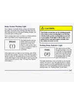 Preview for 128 page of Cadillac 1998 Seville Owner'S Manual