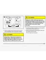 Preview for 266 page of Cadillac 1998 Seville Owner'S Manual