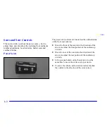 Preview for 8 page of Cadillac 1999 Eldorado Owner'S Manual