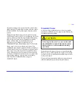 Предварительный просмотр 107 страницы Cadillac 1999 Escalade Owner'S Manual