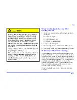 Предварительный просмотр 223 страницы Cadillac 1999 Escalade Owner'S Manual