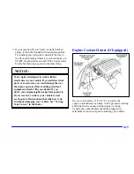 Предварительный просмотр 84 страницы Cadillac 2000 Catera Owner'S Manual