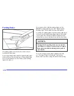 Предварительный просмотр 91 страницы Cadillac 2000 Catera Owner'S Manual