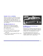 Предварительный просмотр 315 страницы Cadillac 2000 Catera Owner'S Manual