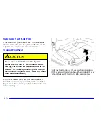 Предварительный просмотр 14 страницы Cadillac 2001 Catera Owner'S Manual