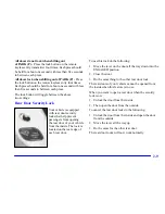 Предварительный просмотр 76 страницы Cadillac 2001 Catera Owner'S Manual