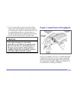 Предварительный просмотр 90 страницы Cadillac 2001 Catera Owner'S Manual