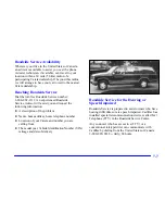 Предварительный просмотр 322 страницы Cadillac 2001 Catera Owner'S Manual