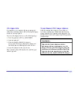 Предварительный просмотр 177 страницы Cadillac 2001 Eldorado Owner'S Manual