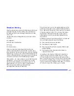 Предварительный просмотр 241 страницы Cadillac 2002 DeVille Owner'S Manual