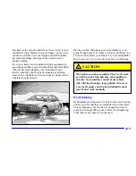 Предварительный просмотр 257 страницы Cadillac 2002 DeVille Owner'S Manual