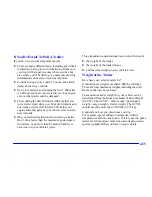 Предварительный просмотр 273 страницы Cadillac 2002 DeVille Owner'S Manual