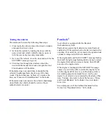 Предварительный просмотр 94 страницы Cadillac 2002 Escalade Owner'S Manual