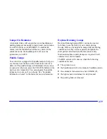 Предварительный просмотр 118 страницы Cadillac 2002 Escalade Owner'S Manual