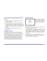 Предварительный просмотр 162 страницы Cadillac 2002 Escalade Owner'S Manual