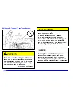 Предварительный просмотр 274 страницы Cadillac 2002 Escalade Owner'S Manual