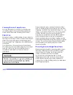 Предварительный просмотр 363 страницы Cadillac 2002 Escalade Owner'S Manual