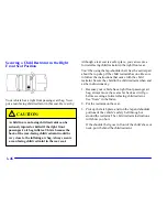 Предварительный просмотр 52 страницы Cadillac 2002 Seville Owner'S Manual