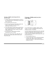 Предварительный просмотр 59 страницы Cadillac 2003 CTS Owner'S Manual