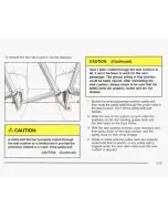 Предварительный просмотр 368 страницы Cadillac 2003 DeVille Owner'S Manual