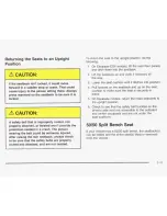 Preview for 18 page of Cadillac 2003 Escalade Owner'S Manual